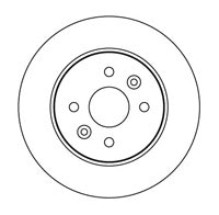 NF PARTS Тормозной диск NF1699033